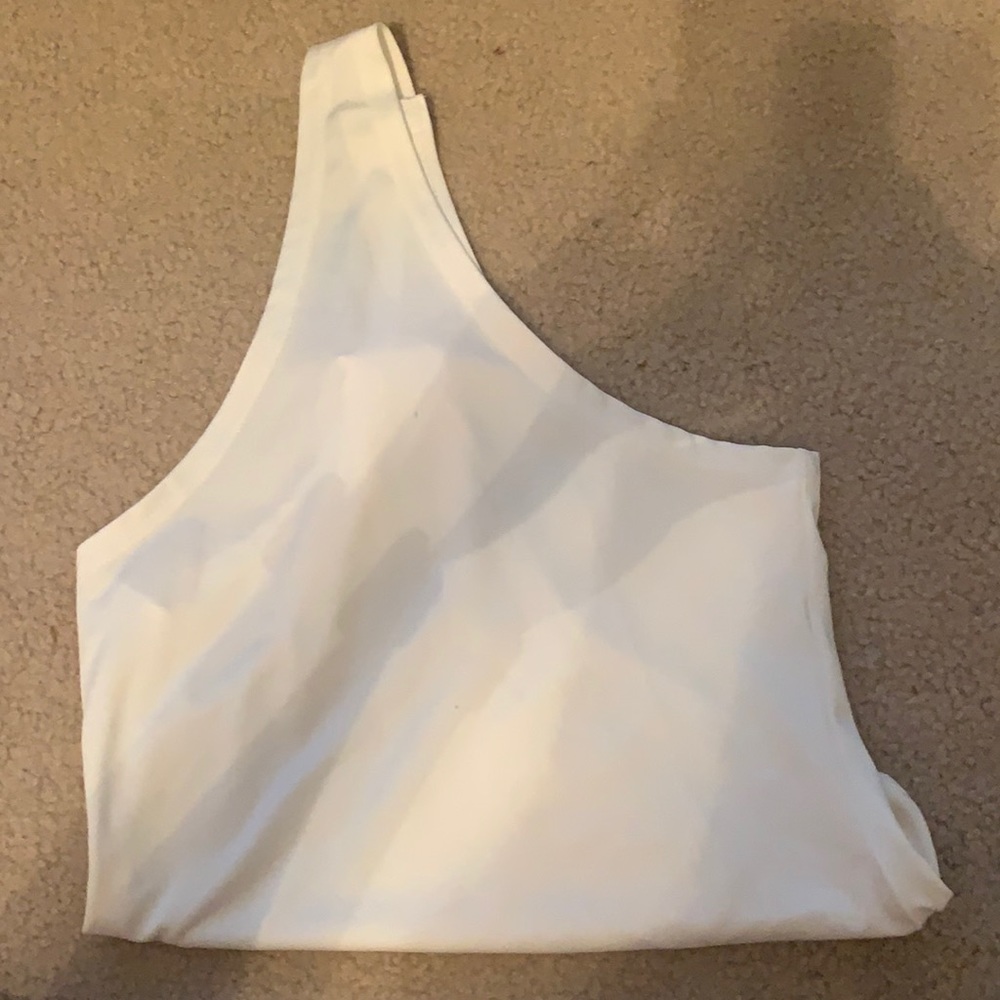 One shoulder bodysuit